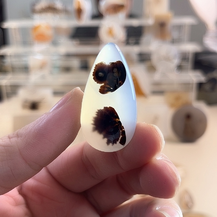 玛瑙/玉髓未镶嵌吊坠(不含链)