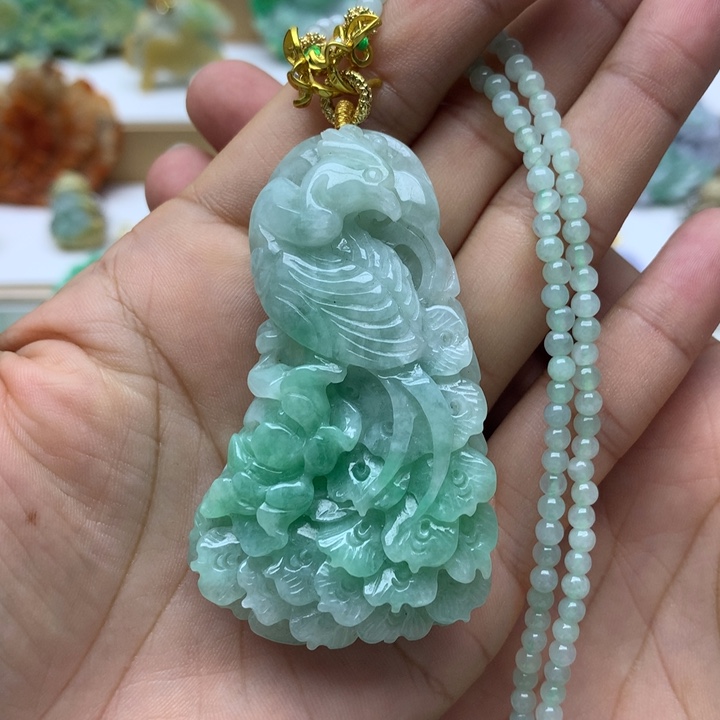 颈饰未镶嵌翡翠翡翠