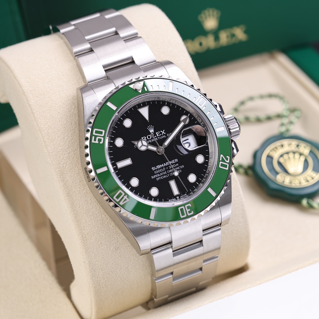 99新  99新 Rolex/劳力士 126610lv新款绿鬼 2025年3月保卡