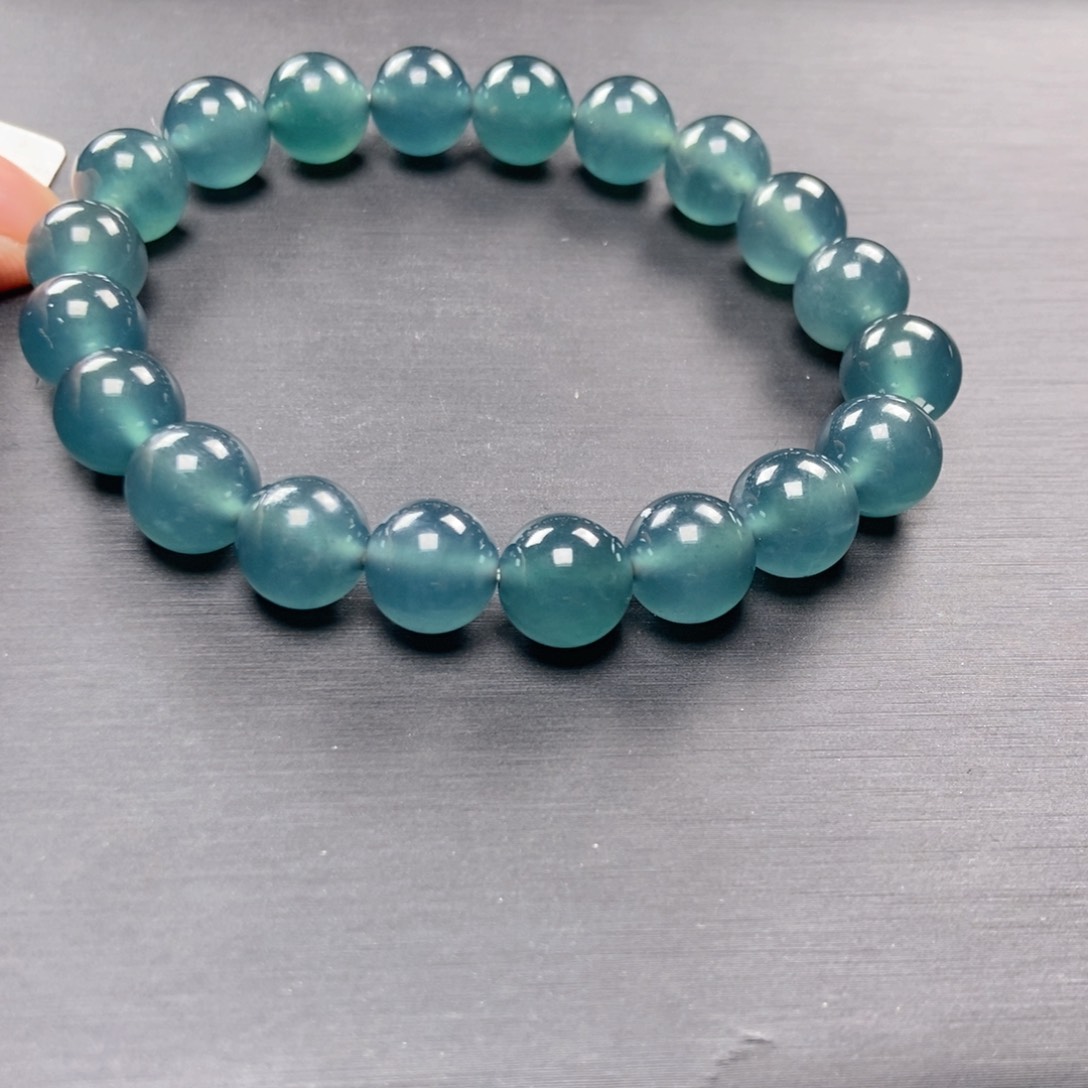 翡翠手串未镶嵌?****a多样性发货其一卡10