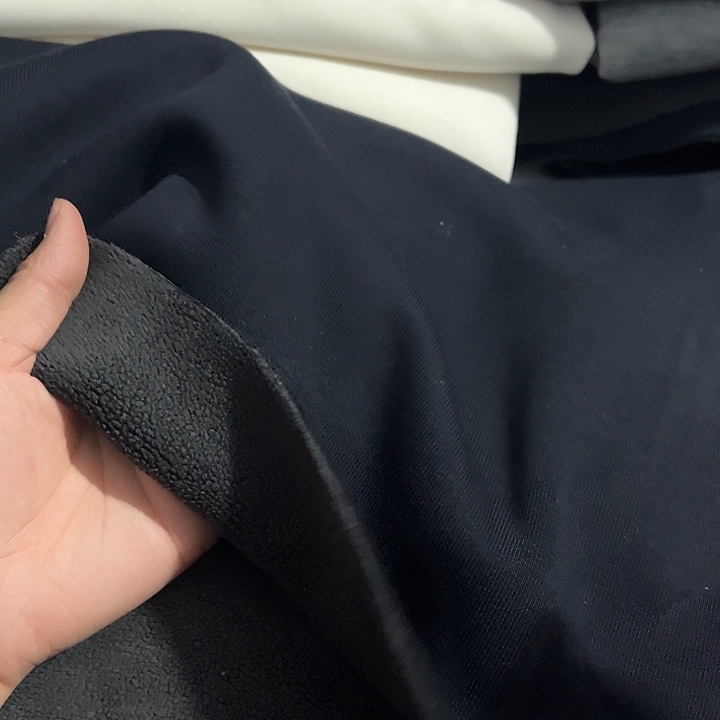 富力黑蓝色奥粒绒1.8×2米长带螺纹