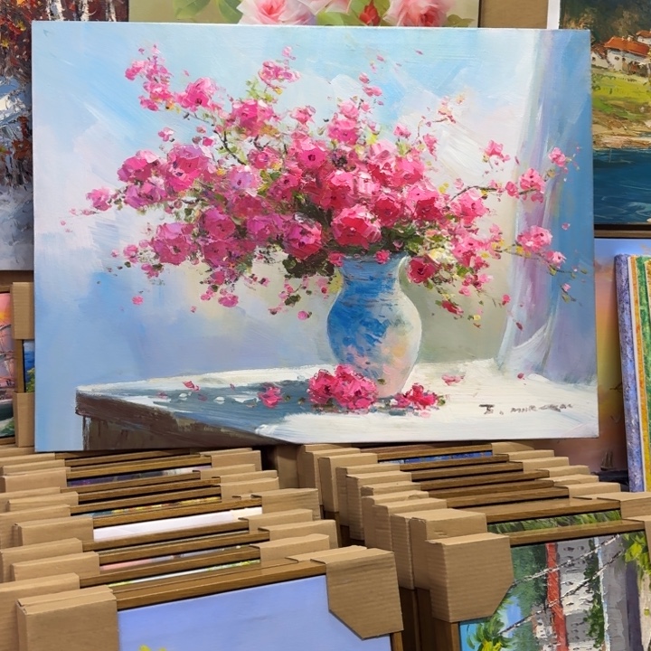 油画油画作品入选全国美展