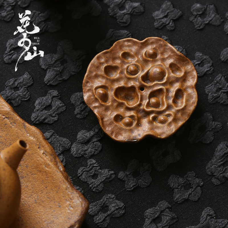 粗陶盖置壶盖盖托茶壶托杯垫创意高档茶具功夫办公茶杯盖托配件