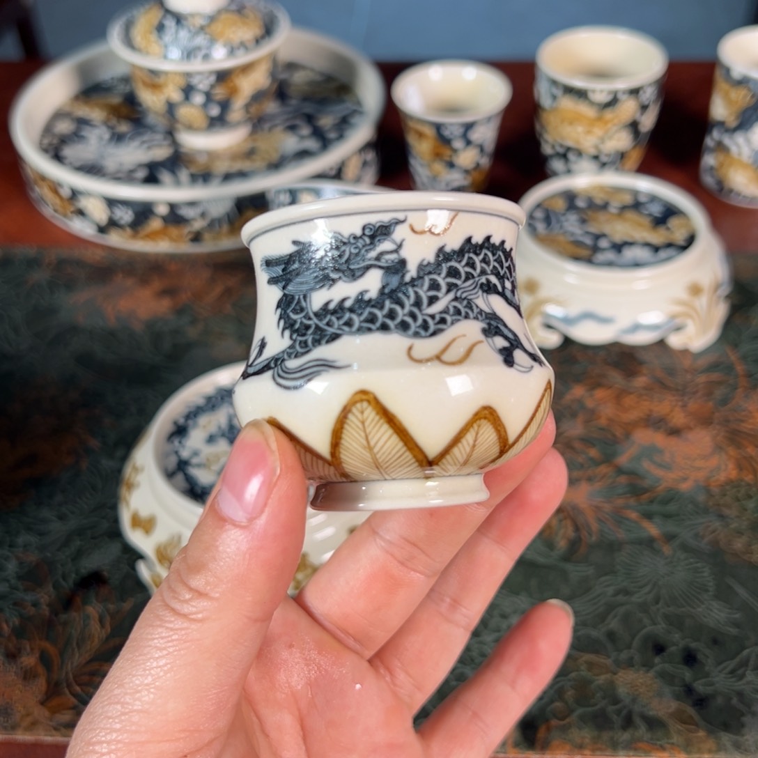 杯景德镇手绘陶瓷