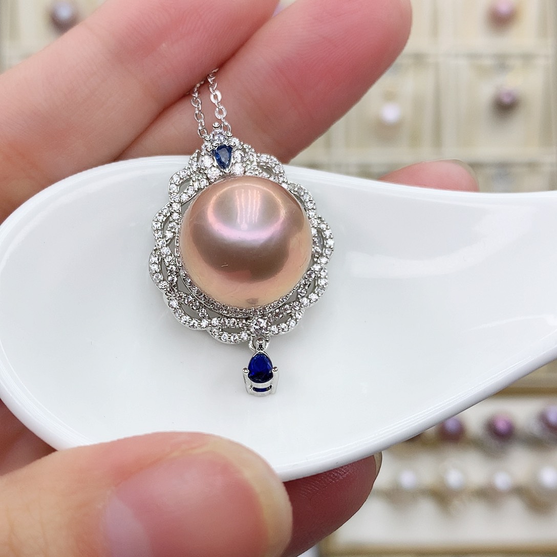 淡水珍珠颈饰合金