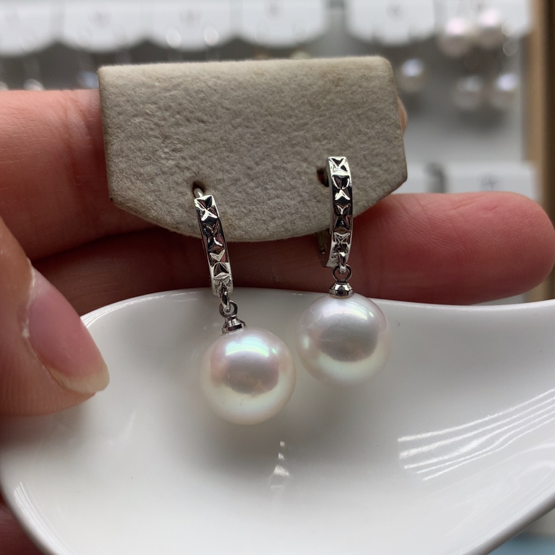 未镶嵌耳饰淡水珍珠