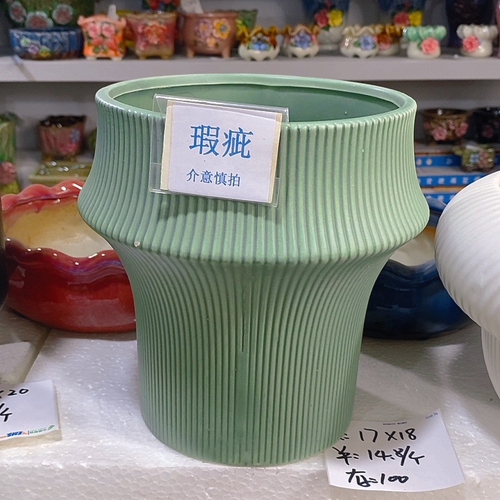 紫砂花盆多肉绿植瑕疵盆有孔