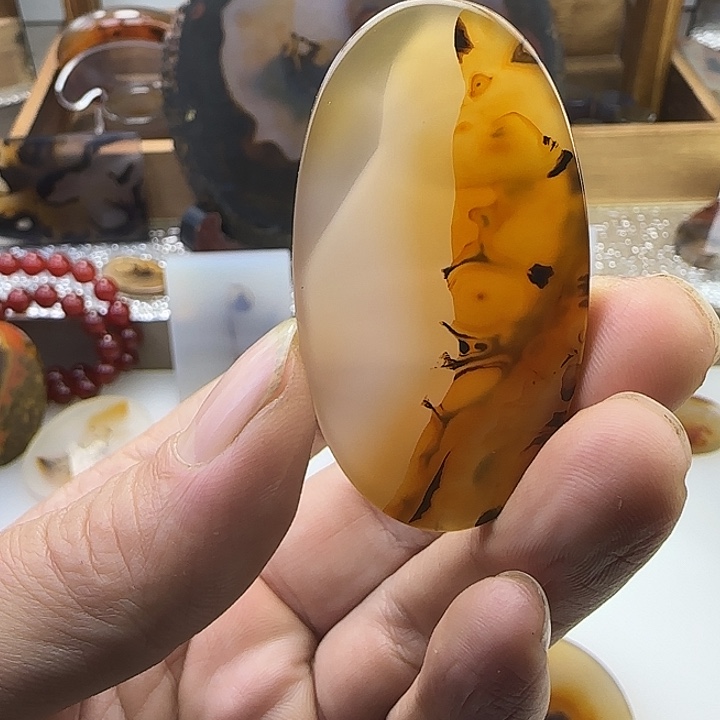 玛瑙/玉髓未镶嵌颈饰