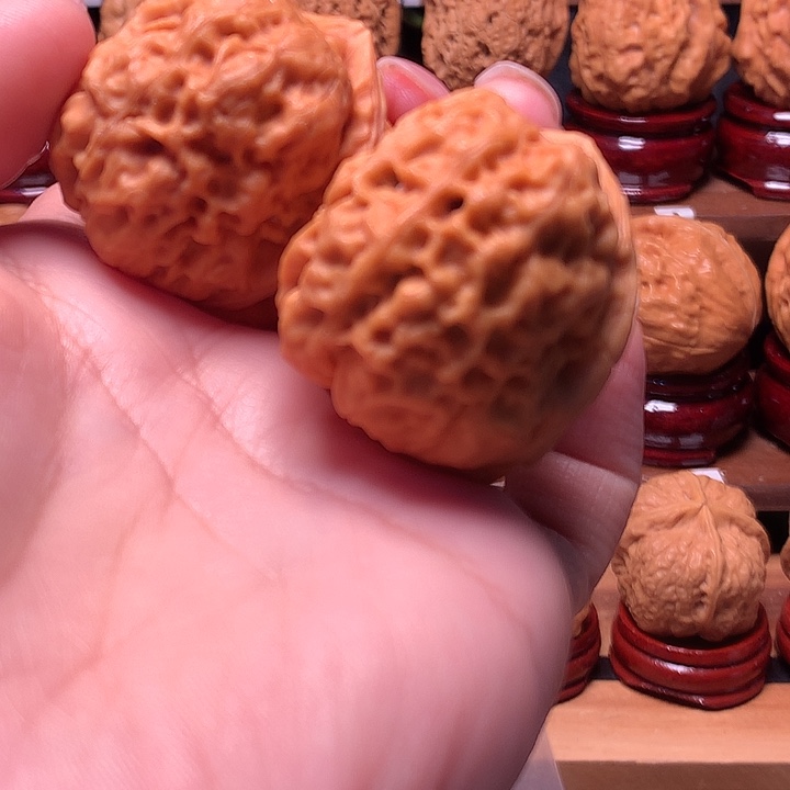 桃核吊坠铁南疆42尺寸