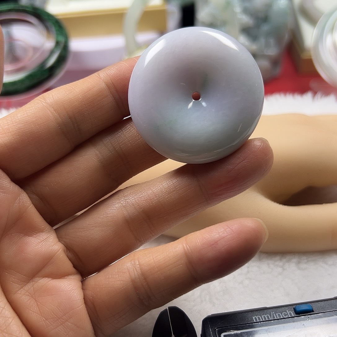 未镶嵌戒指翡翠缅甸天然A货翡翠平安扣