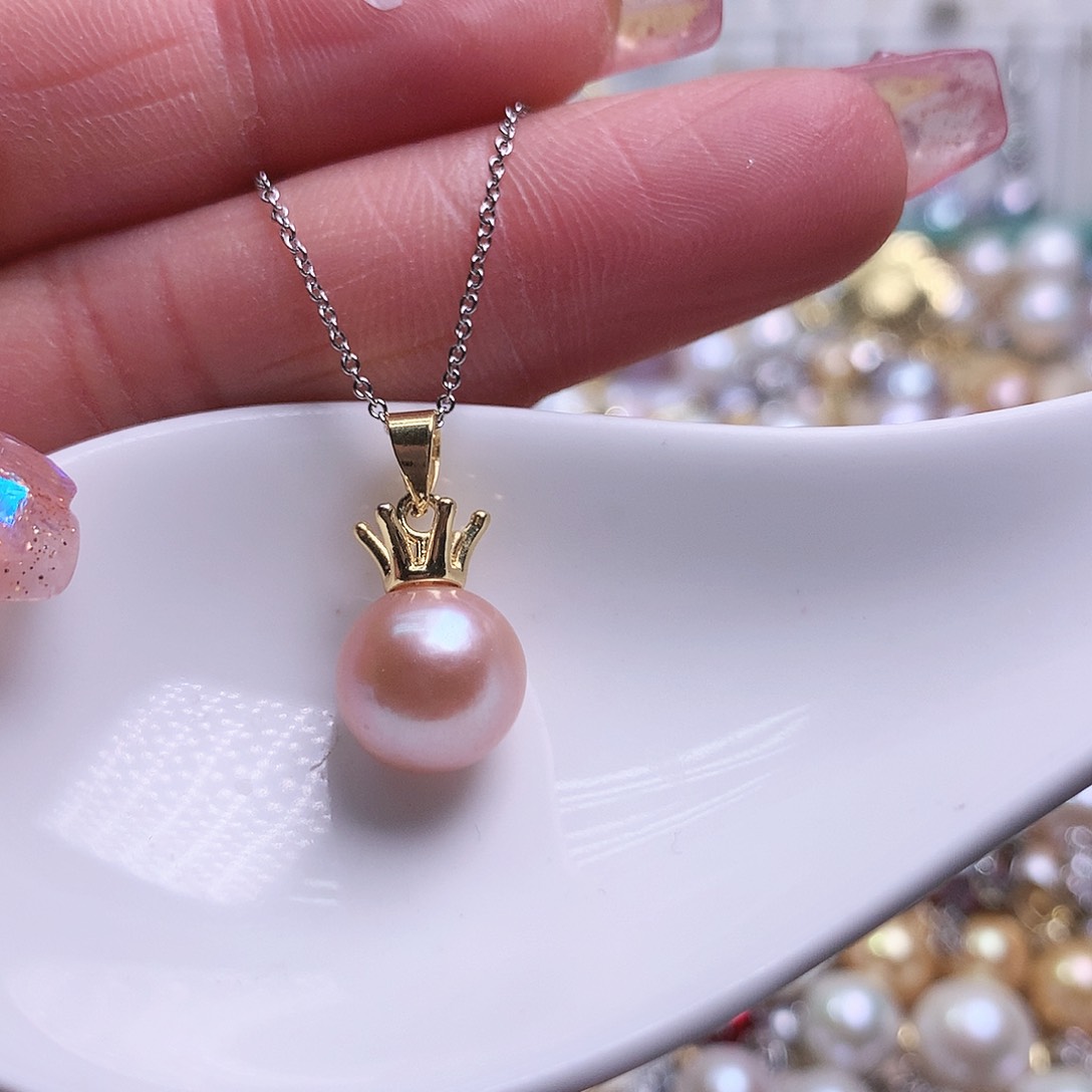 淡水珍珠吊坠(赠链)未镶嵌