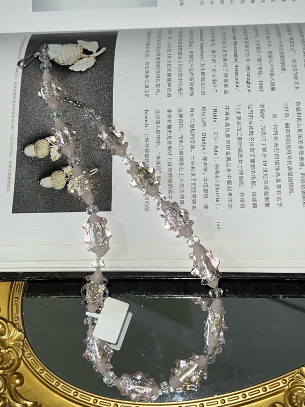 18849复古风琉璃项链