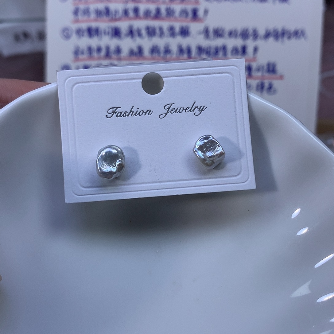 非金属合金福利耳饰4564