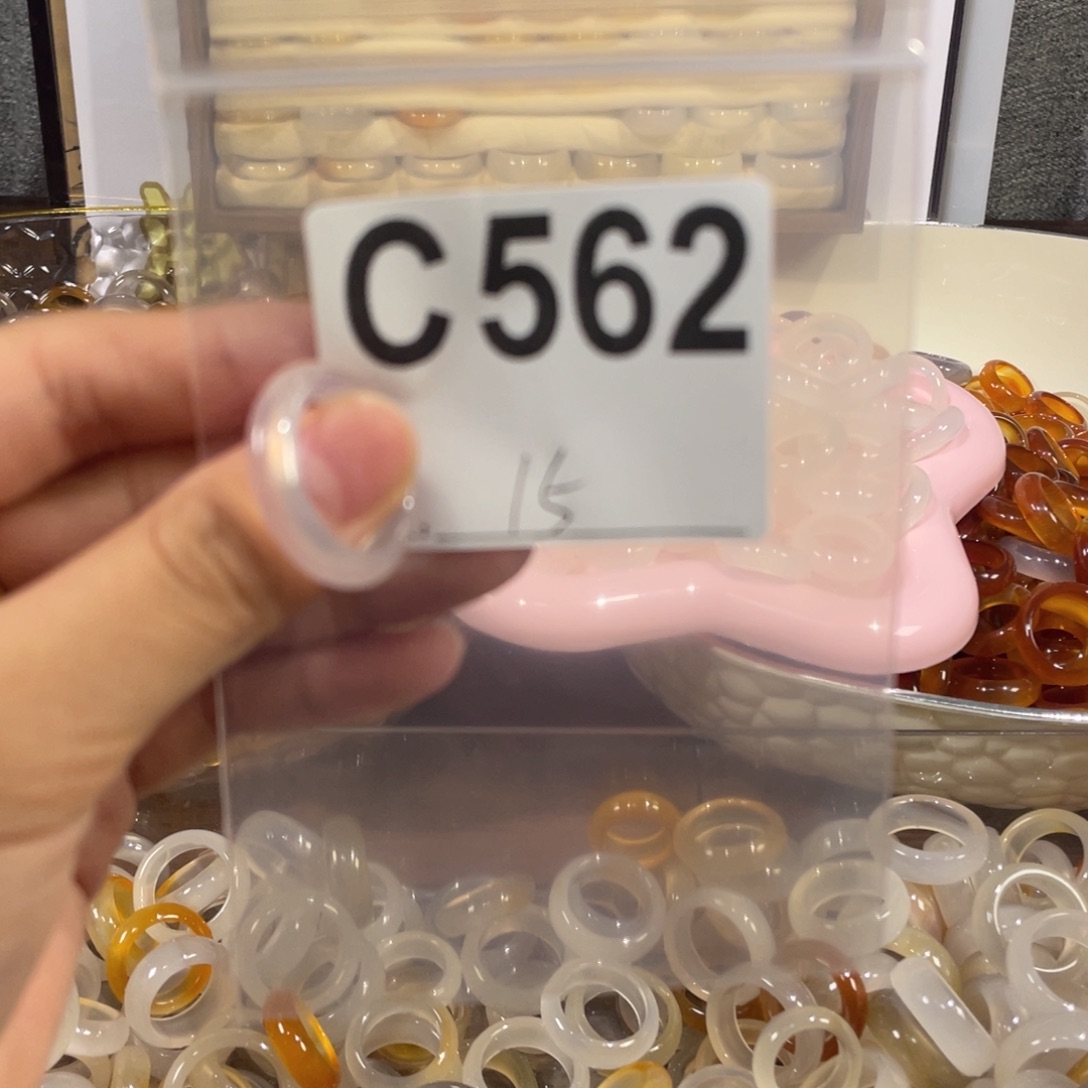未镶嵌戒指玛瑙/玉髓562