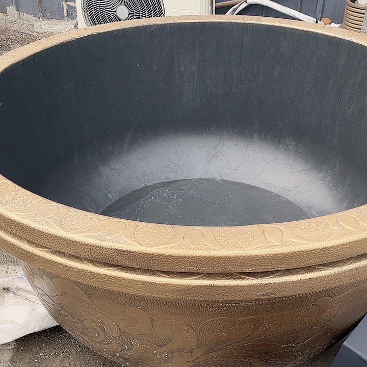 一米五大花盆1个有孔