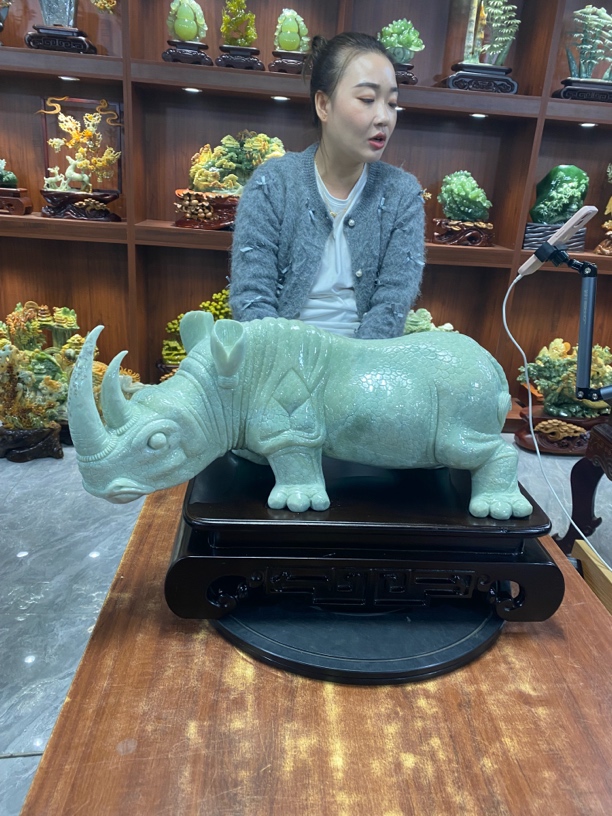 摆件新中式玄关山水摆件办公室摆件