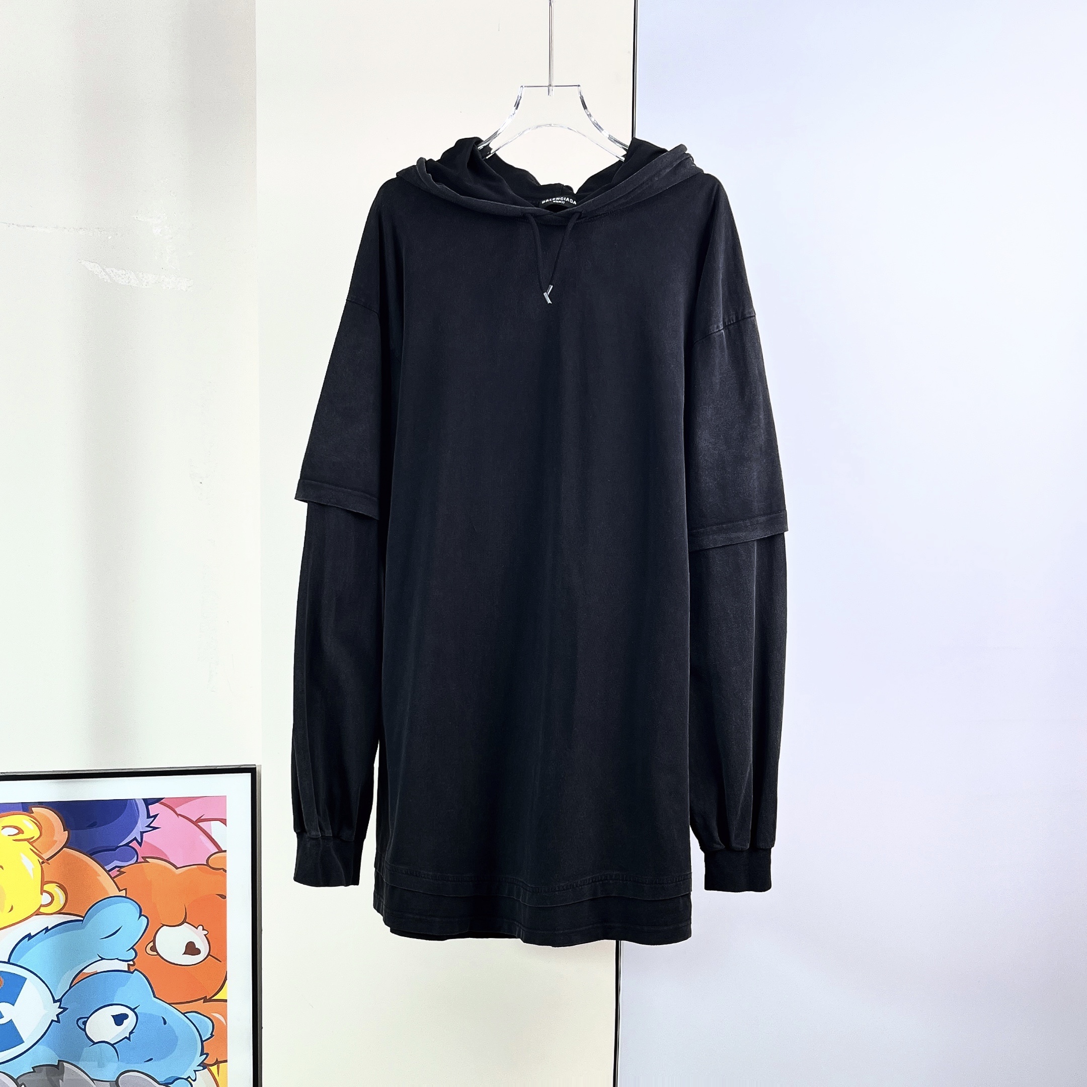 99新 Balenciaga/巴黎世家  连帽上衣/M码/Xsps13479