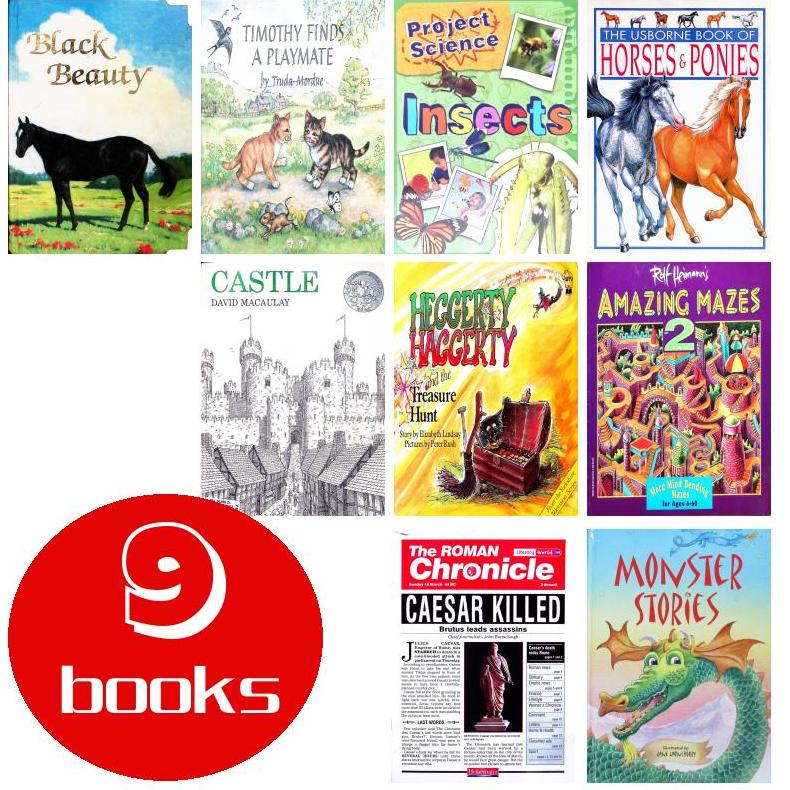 英文原版绘本9本93251111050