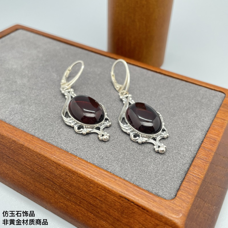 铜合金 树脂 非玉石 波兰耳钩 BL184