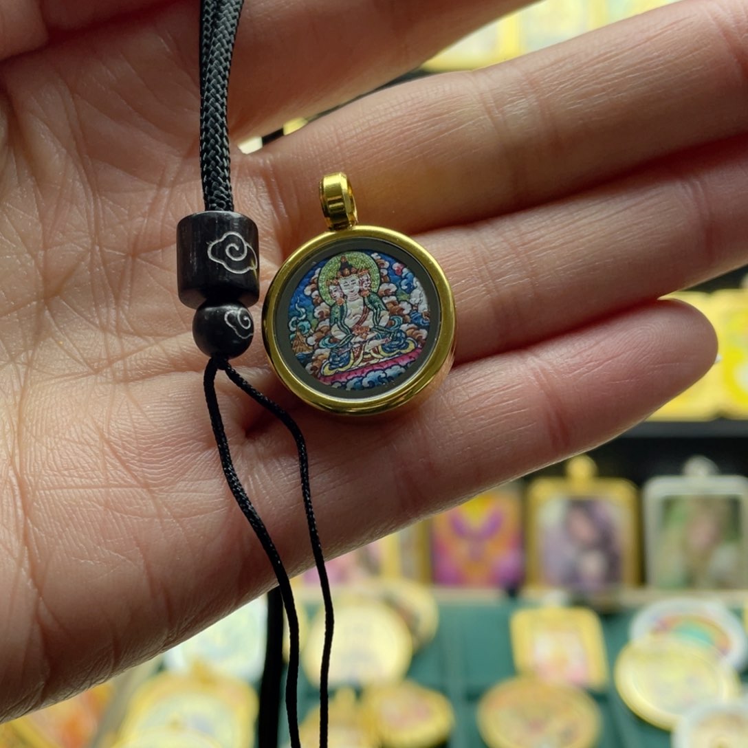 吊坠权*.唐卡的制作方法和技巧第二