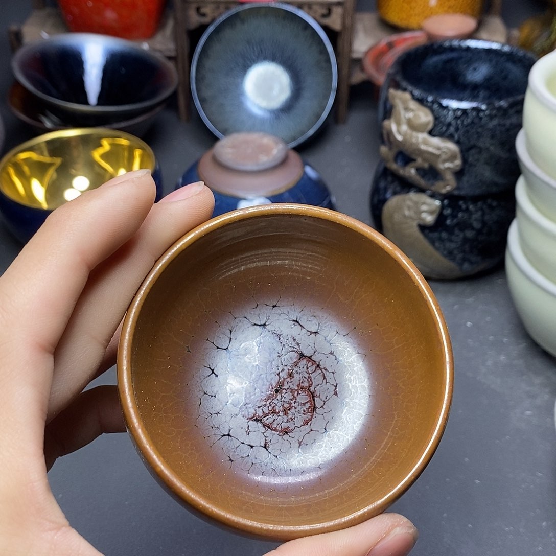 茶盏有瑕介意勿拍531