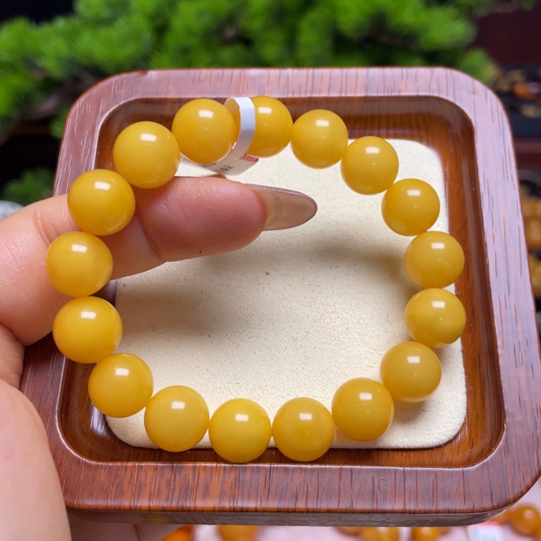 蜜蜡手链未镶嵌手串