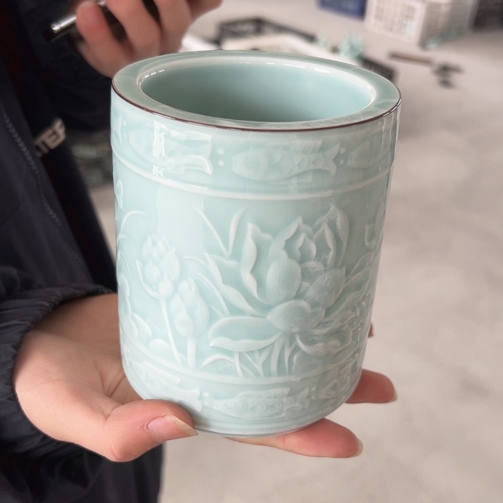 小米茶器龙泉青瓷
