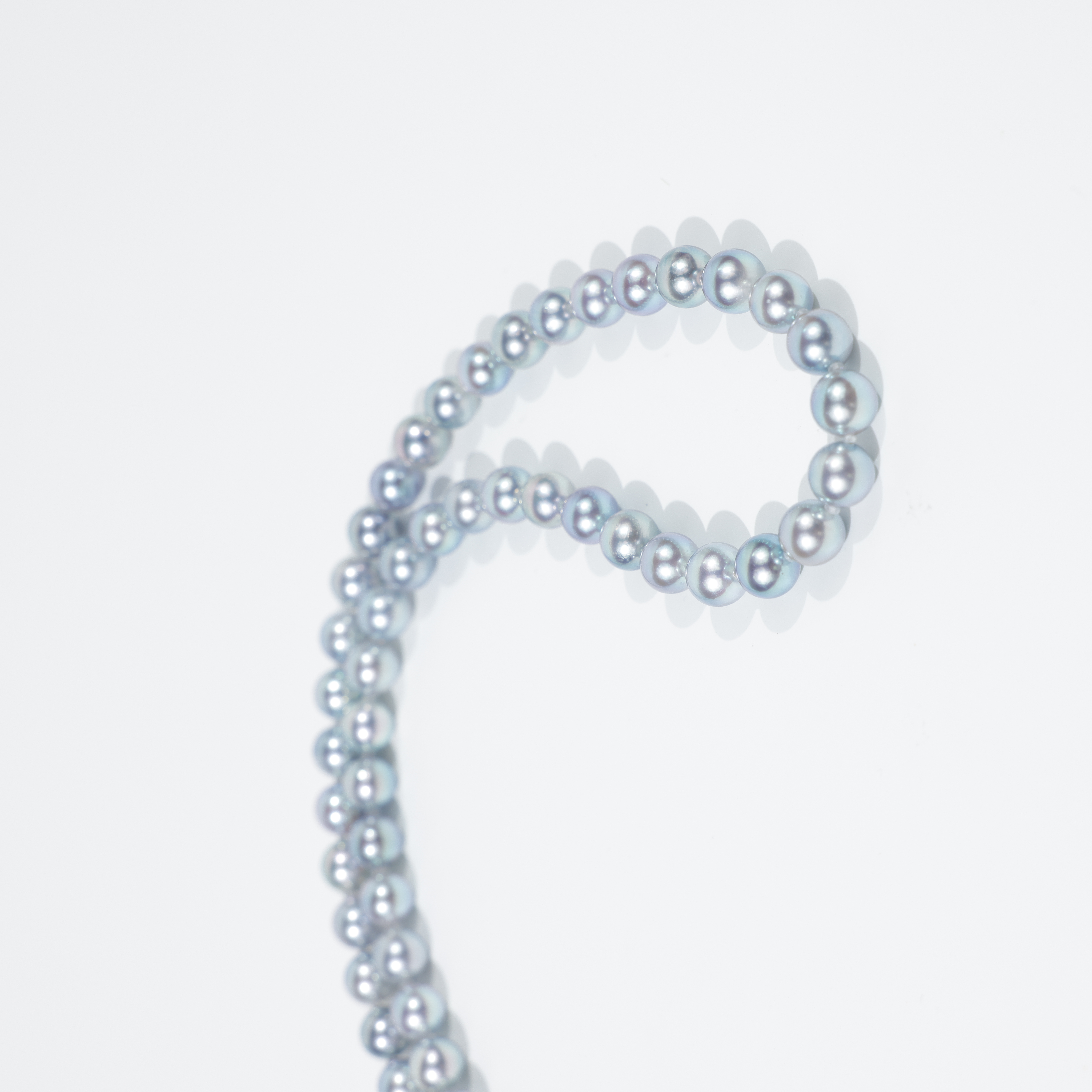 YCXXL08海水真多麻全珠满串项链