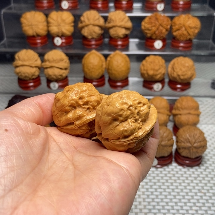 文玩核桃把件11金玉满堂