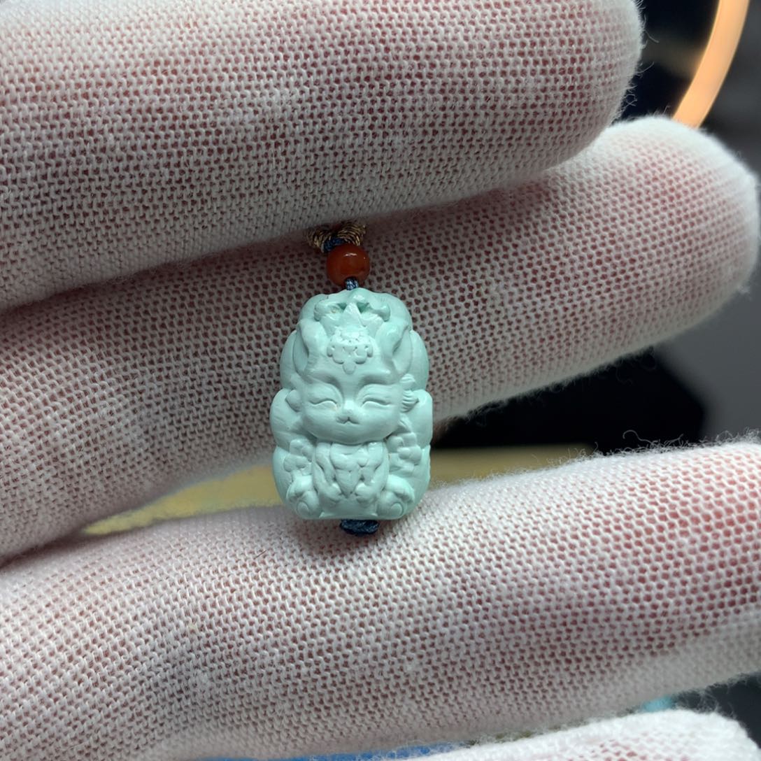 绿松石挂件未镶嵌