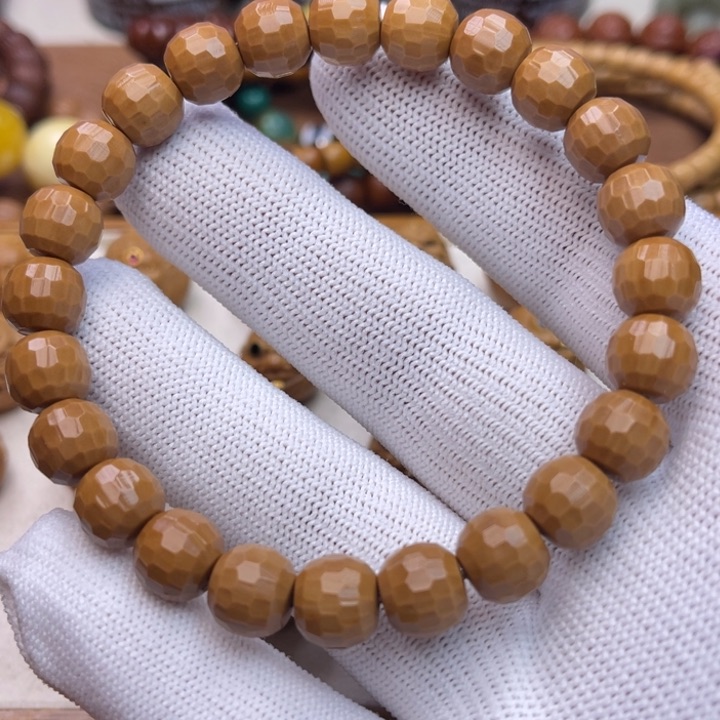 猴头核桃手串手工钻石面福利