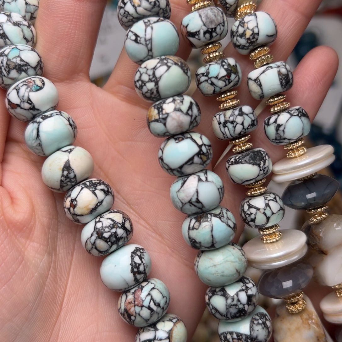 玛瑙/玉髓合金珠宝半成品L215。14mm帝王石椭圆一条