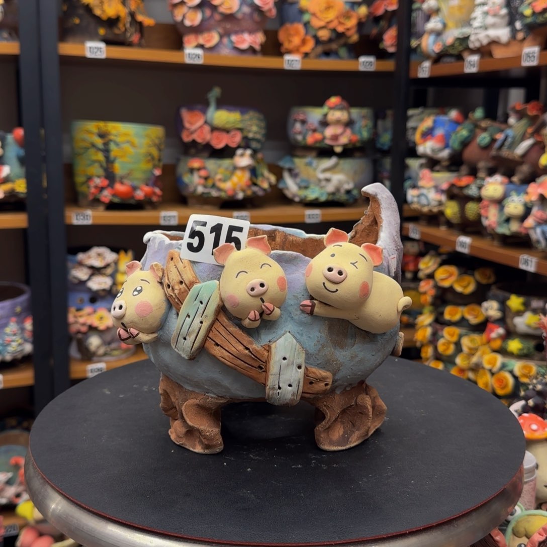 【闪购商品】粗陶手捏