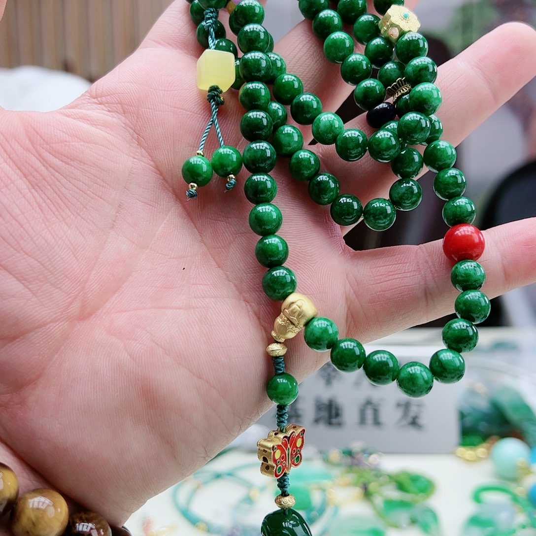 翡翠吊坠(赠链)银S925镶嵌