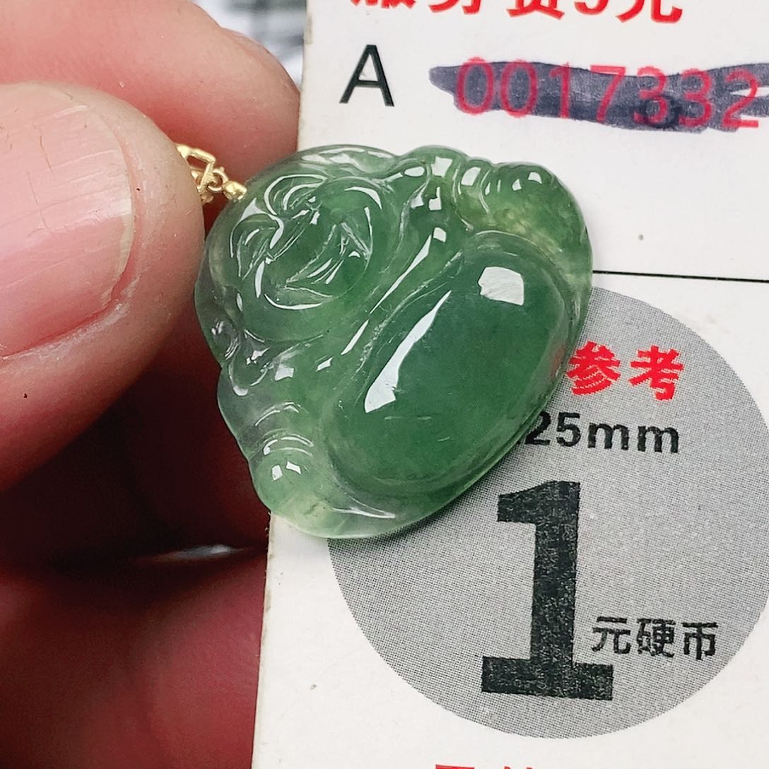 翡翠吊坠(不含链)未镶嵌