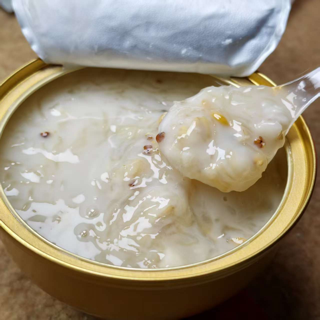 桃娇 百合颜窝粥三箱  252g*6碗 【个护】