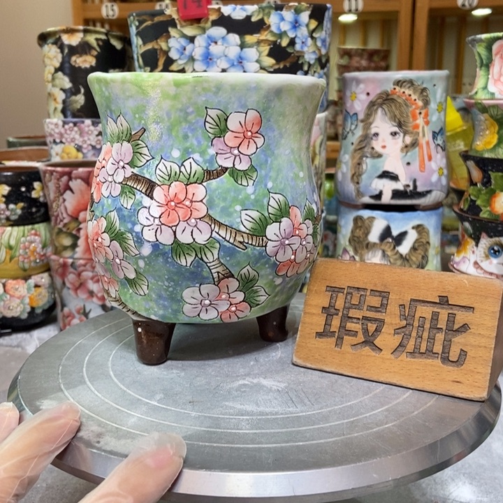 景德镇艺术手绘作品