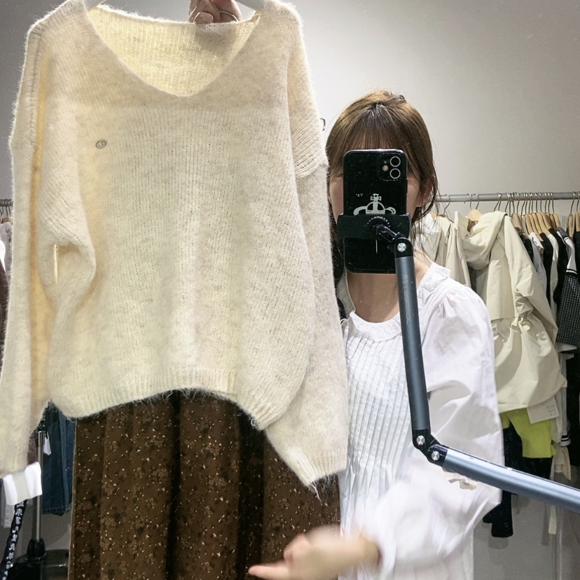 【闪购商品】杏色毛衣