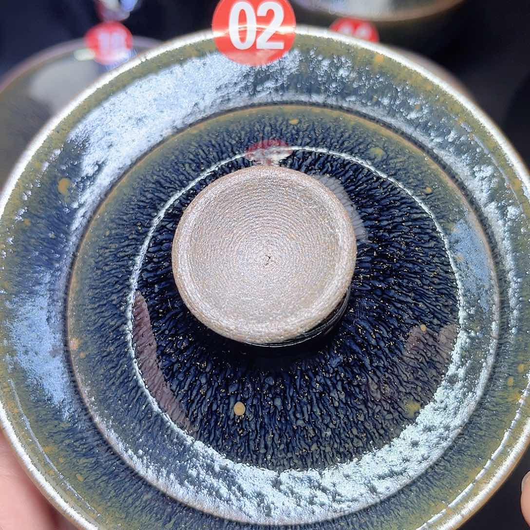 茶盏济****?青蓝毫点茶器