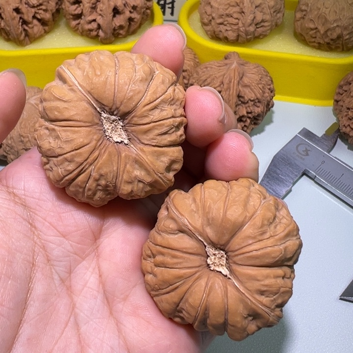 率***楚文玩核桃把件南瓜墩