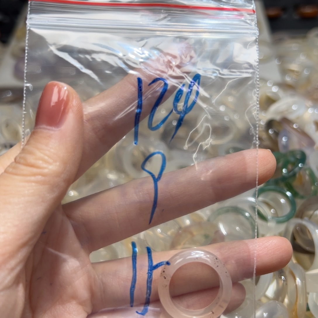 未镶嵌戒指玛瑙/玉髓124