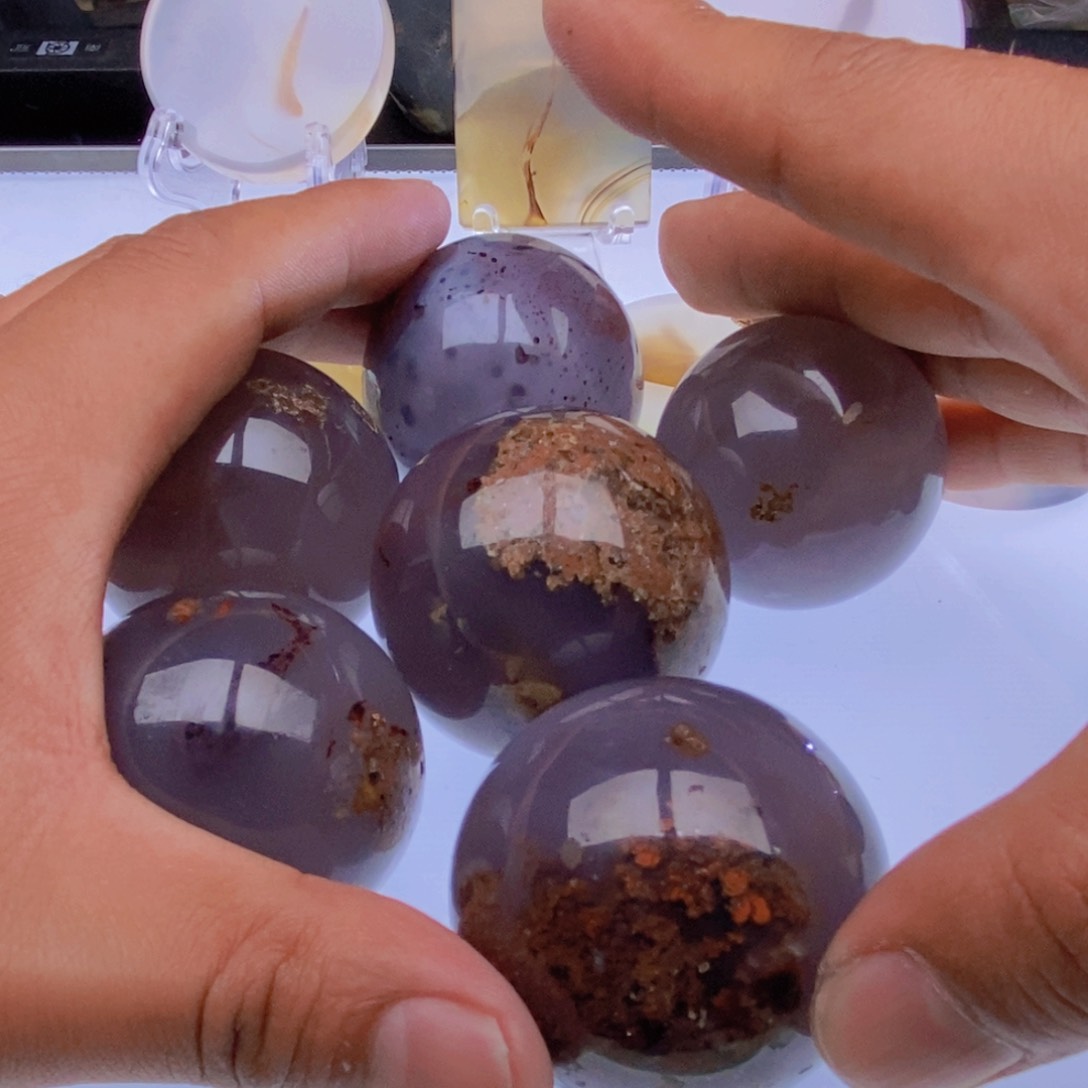 玛瑙/玉髓颈饰未镶嵌小***8