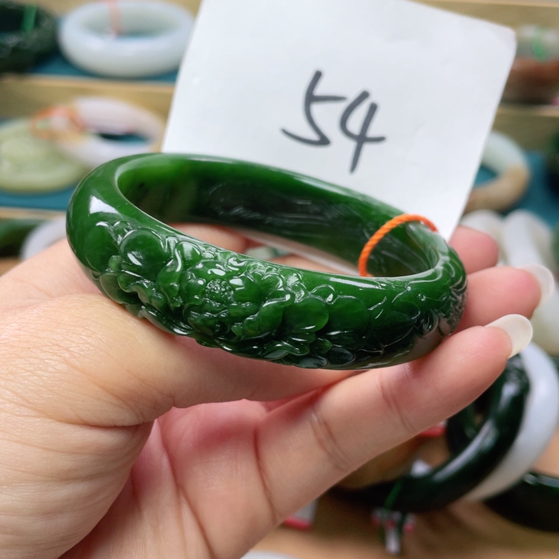 未镶嵌手镯和田玉圈口59