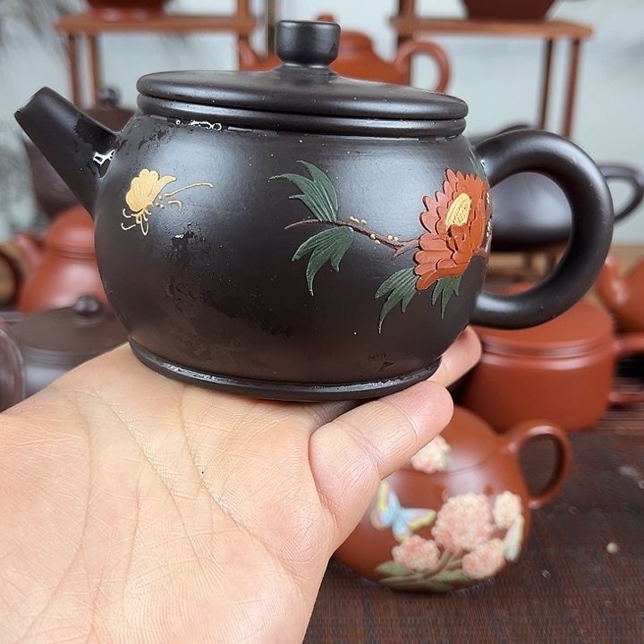 紫砂茶壶微瑕处理