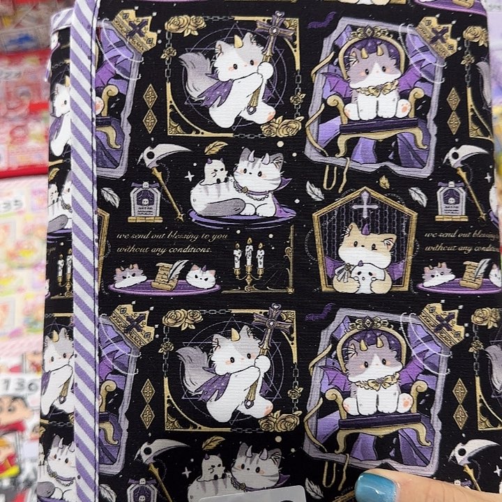 紫猫三折A6三环（祖宗宝贝