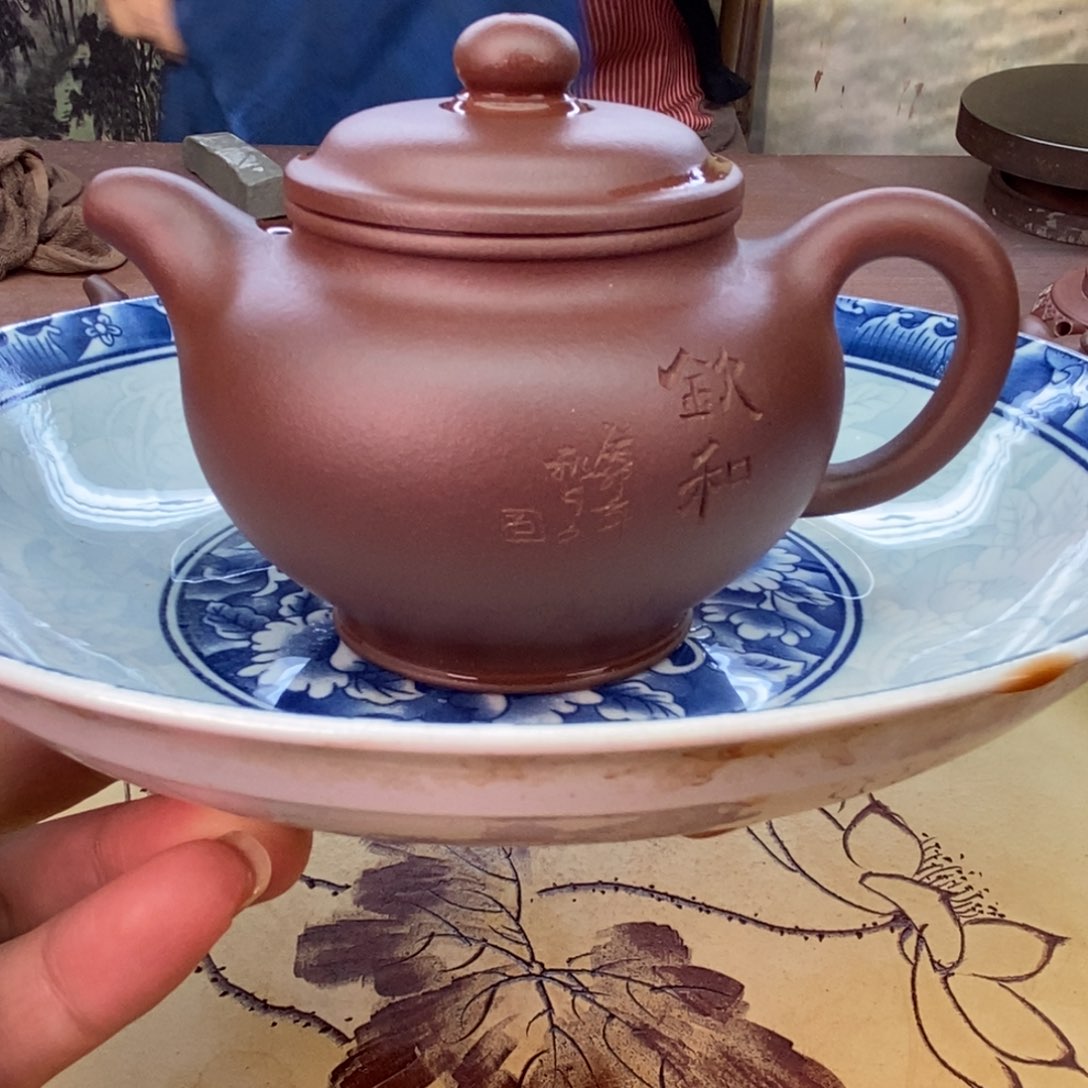 茶壶紫砂五号井底槽清老母亲制作容量220