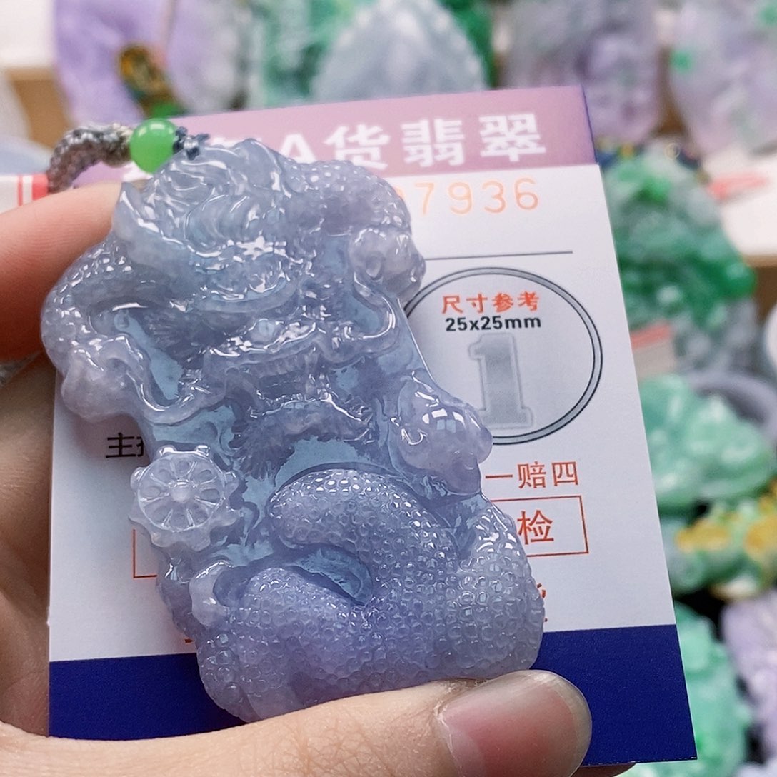 吊坠(不含链)未镶嵌翡翠曼****後