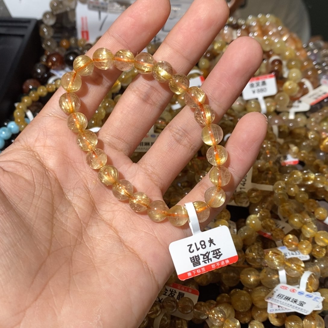 水晶手链未镶嵌猪*我