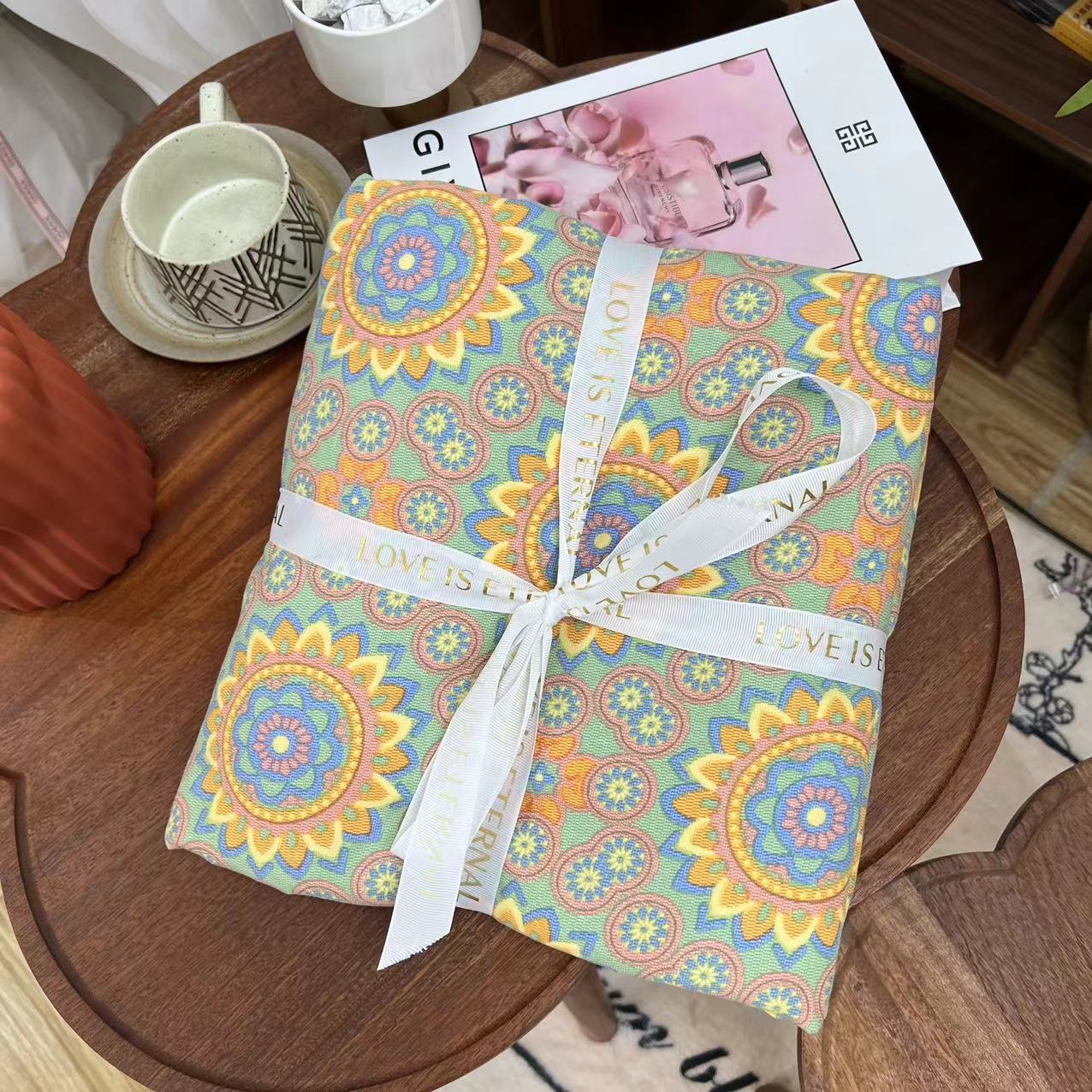 秋冬新款亲肤棉被罩--金玉满堂高端高档上档次柔软舒适水洗机洗