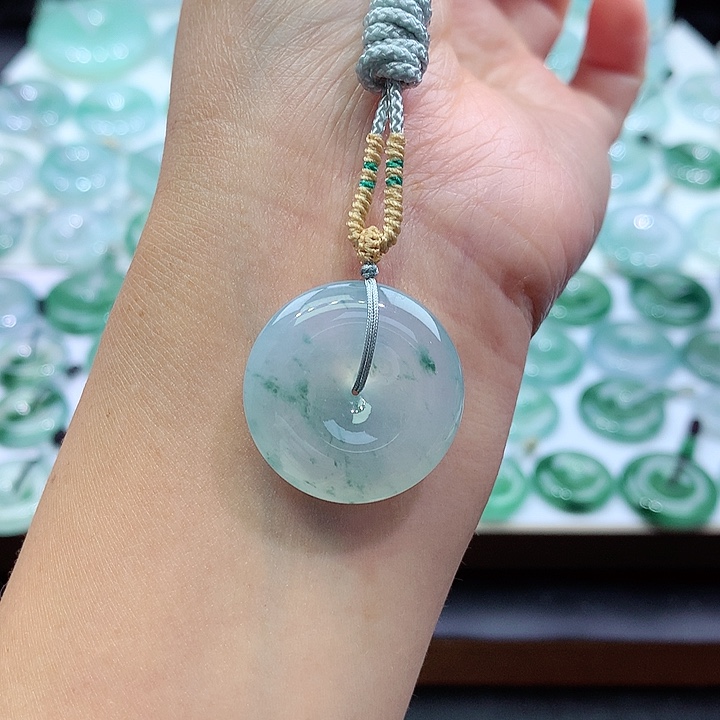 颈饰未镶嵌翡翠9尺寸24.5*5.7